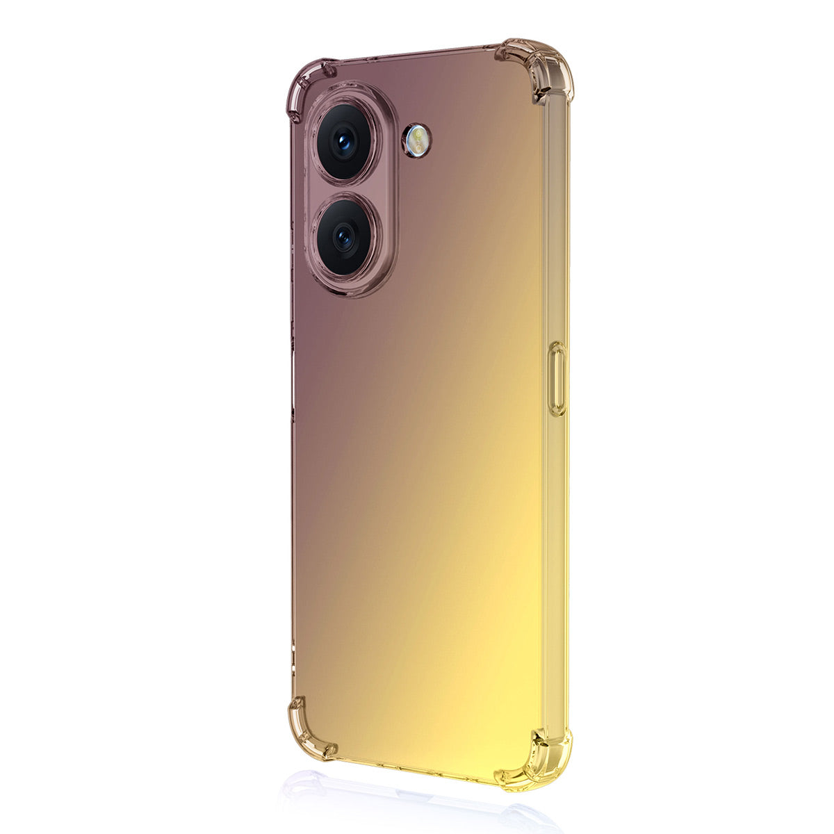 ENKAY til Honor X7e 4G TPU Cover Tyknet Fire Hjørner Drop-proof Telefon Bagcover