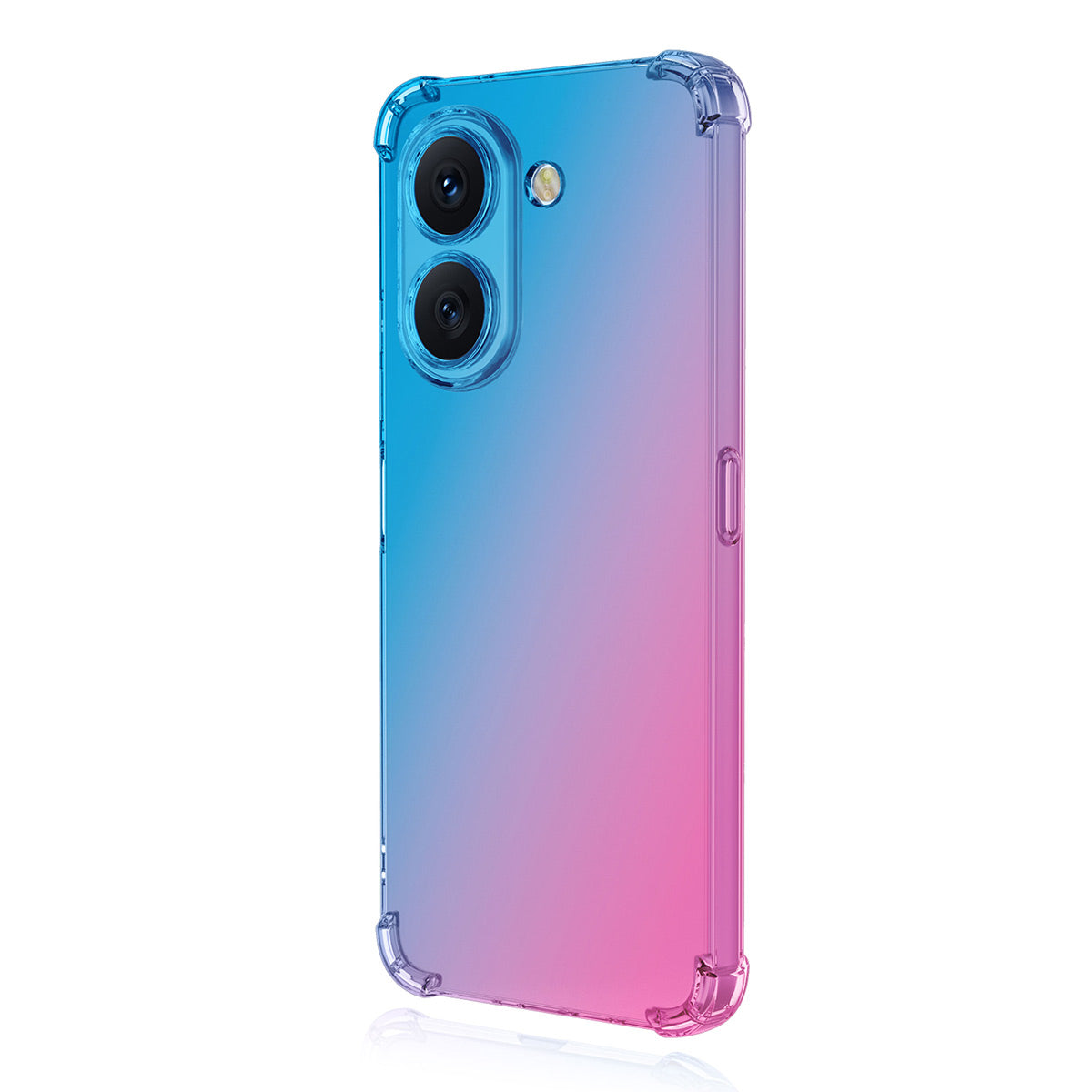 ENKAY til Honor X7e 4G TPU Cover Tyknet Fire Hjørner Drop-proof Telefon Bagcover