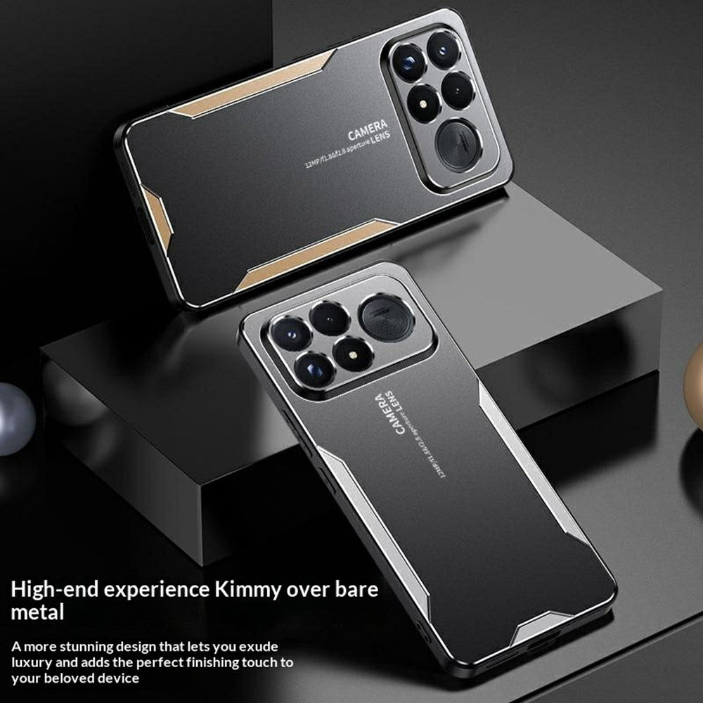 For Xiaomi Redmi K100 Pro Max 5G Phone Case Aluminium Alloy TPU PC Back Cover