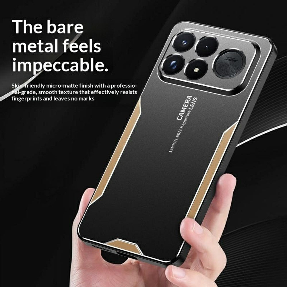 For Xiaomi Redmi K100 Pro 5G Phone Case Aluminium Alloy TPU PC Back Cover