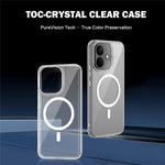 LEREACH TOC Series for Xiaomi Redmi Note 17 Pro 5G Magnetic Case TPU + Acrylic Phone Cover