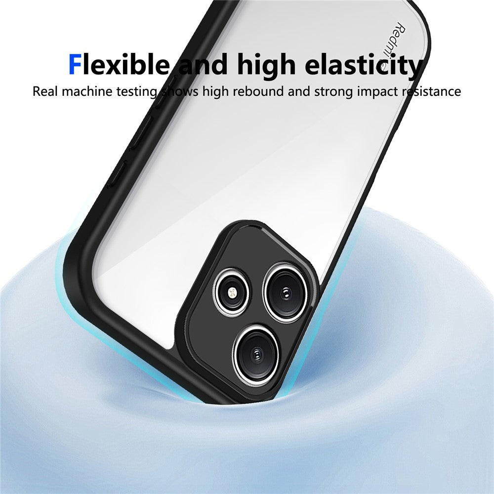 For Xiaomi Redmi Note 17 Pro 5G Case Matte Skin Touch Clear PC + TPU Shockproof Phone Back Cover
