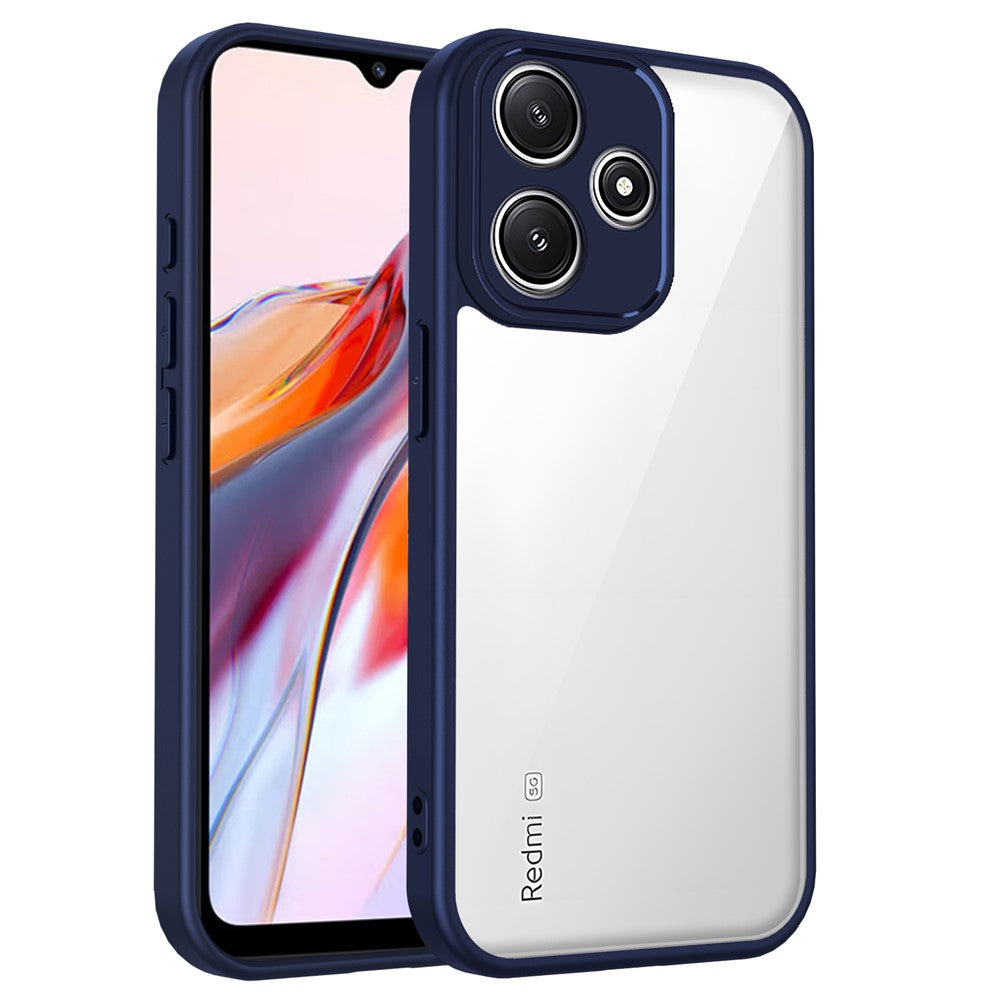mobilskal för Xiaomi Redmi Note 17 5G (Global) / 17 4G (Global) / 17 (Indien/Kina) 5G Matt hud Pekskärm Klar PC + TPU Stötsäkert bakstycke