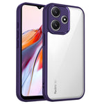 mobilskal för Xiaomi Redmi Note 17 5G (Global) / 17 4G (Global) / 17 (Indien/Kina) 5G Matt hud Pekskärm Klar PC + TPU Stötsäkert bakstycke