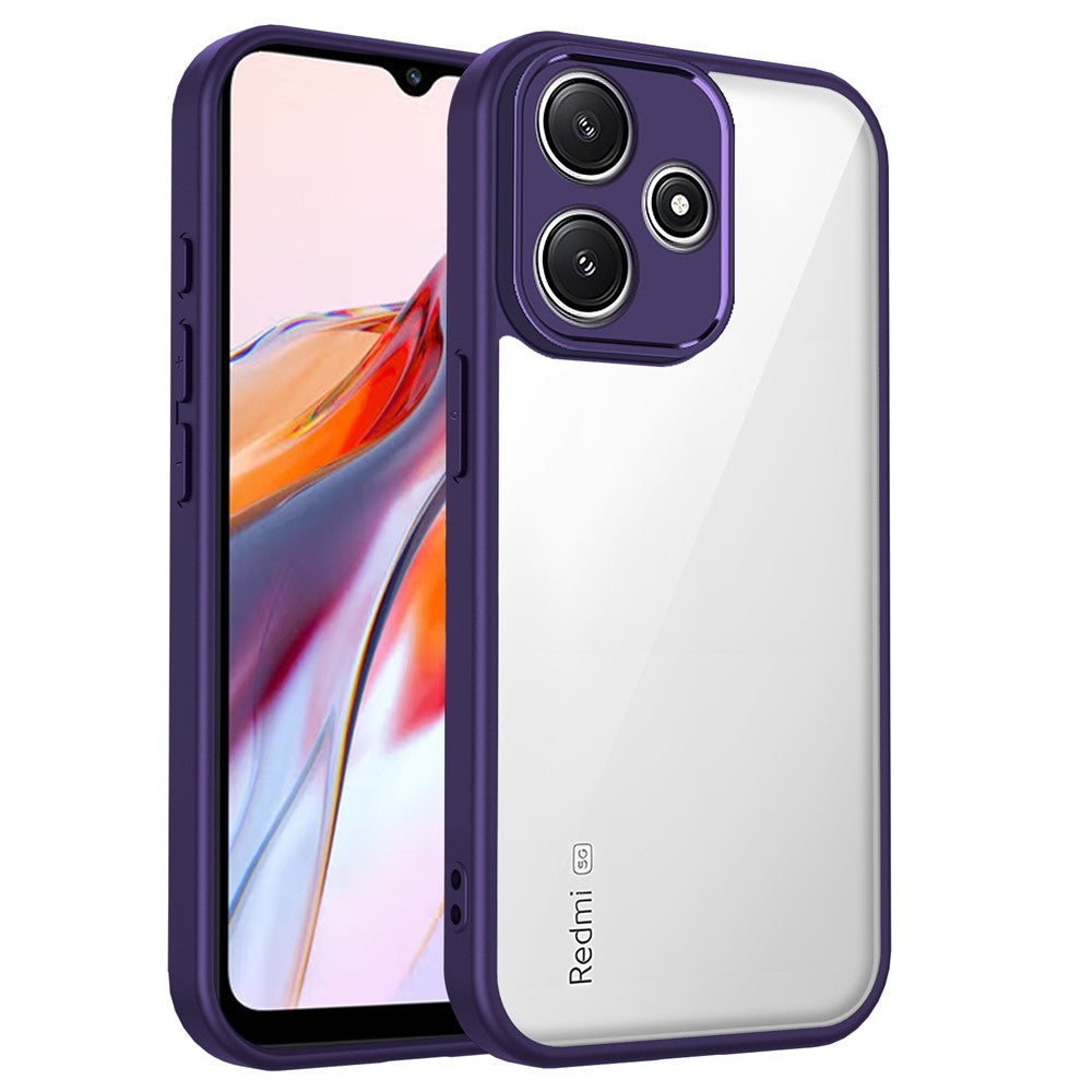 mobilskal för Xiaomi Redmi Note 17 5G (Global) / 17 4G (Global) / 17 (Indien/Kina) 5G Matt hud Pekskärm Klar PC + TPU Stötsäkert bakstycke