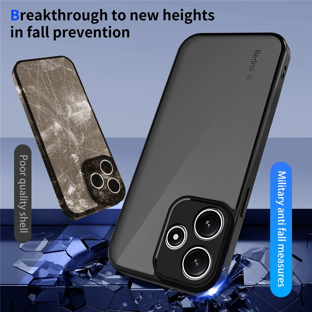 mobilskal för Xiaomi Redmi Note 17 5G (Global) / 17 4G (Global) / 17 (Indien/Kina) 5G Skin Touch Matt PC + TPU Fallskydd