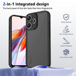 For Xiaomi Redmi Note 17 Pro 5G Case Skin Touch Matte PC + TPU Anti-Drop Phone Cover