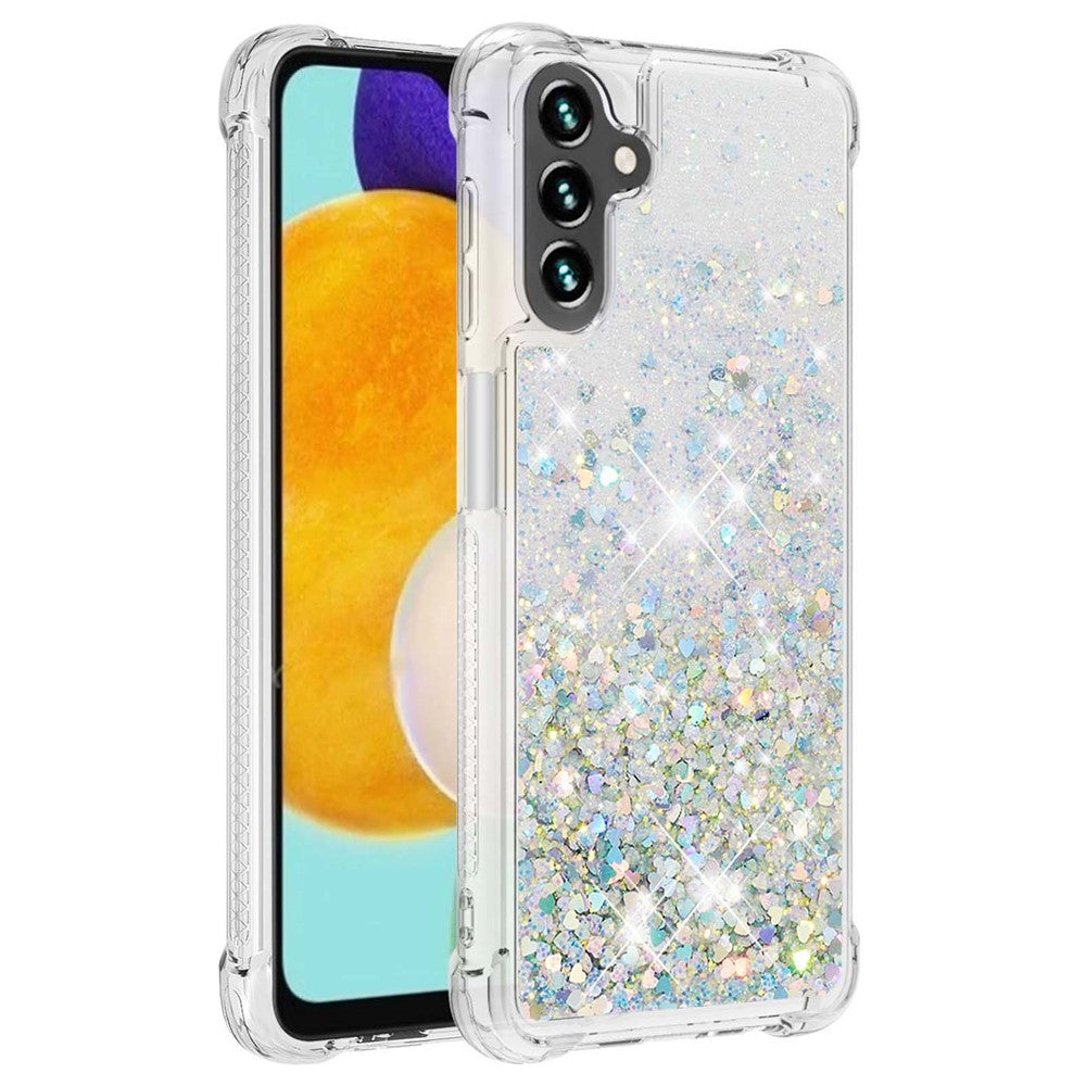 For Samsung Galaxy A34 5G TPU Case Glitter Quicksand Shockproof Phone Back Cover