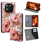 For Xiaomi Redmi Note 15 5G (Global) / Poco M8 5G Case Pattern Printed Magnetic Closure PU Leather Wallet Phone Cover