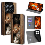 For Xiaomi Redmi Note 15 Pro 5G (Global) Case Pattern Printed Magnetic Closure PU Leather Wallet Phone Cover