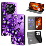 For Xiaomi Redmi Note 15 Pro 5G (Global) Case Pattern Printed Magnetic Closure PU Leather Wallet Phone Cover
