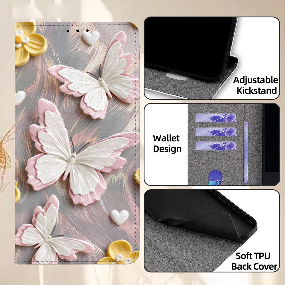 For Xiaomi 17T Pro Case Pattern Printed Magnetic Closure PU Leather Wallet Phone Cover