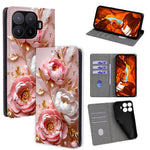For Xiaomi 17T Pro Case Pattern Printed Magnetic Closure PU Leather Wallet Phone Cover