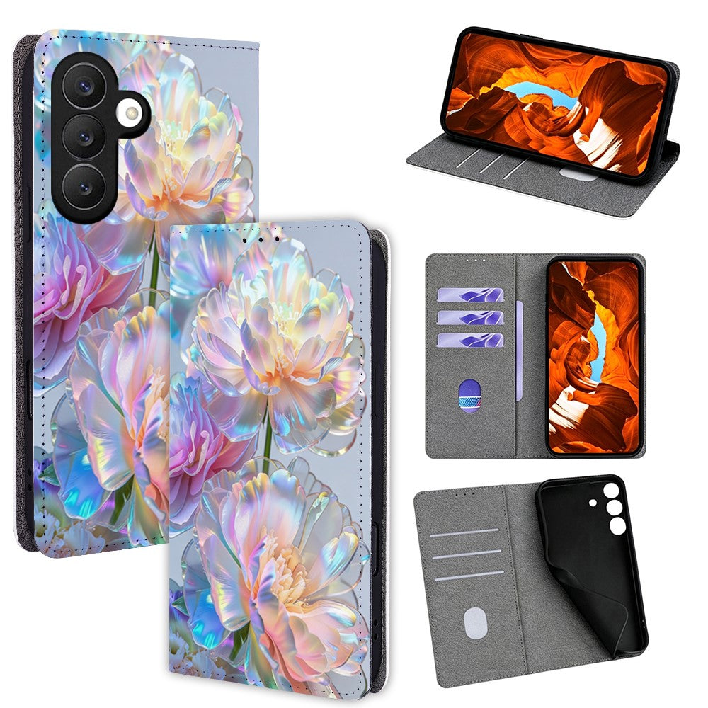 Samsung Galaxy S26+ Fodral Mönster Tryckt Magnetstängning PU Läder Plånboksfodral