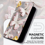 Samsung Galaxy A57 5G-skal Mönstertryckt Magnetisk Stängning PU-läder Plånboksfodral
