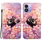 Pung-etui til Xiaomi Redmi Note 17 5G (Global) / 17 4G (Global) / 17 (Indien/Kina) 5G med sammenklappeligt stativ, mønstertryk, PU-læder og håndledsrem
