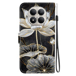 For Xiaomi Redmi Note 15 Pro+ 5G (Global)  /  Poco M8 Pro 5G Wallet Case Flip Stand Pattern Printing PU Leather Phone Cover with Wrist Strap