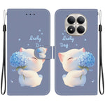 For Xiaomi Redmi Note 15 Pro+ 5G (Global)  /  Poco M8 Pro 5G Wallet Case Flip Stand Pattern Printing PU Leather Phone Cover with Wrist Strap