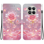 For Xiaomi Redmi Note 15 Pro+ 5G (Global)  /  Poco M8 Pro 5G Wallet Case Flip Stand Pattern Printing PU Leather Phone Cover with Wrist Strap