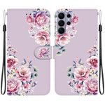 Plånboksfodral för Samsung Galaxy S26 Ultra med fällbart mönster och PU-läder