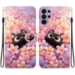 Plånboksfodral för Samsung Galaxy S26 Ultra med fällbart mönster och PU-läder