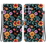 Plånboksfodral för Samsung Galaxy S26 Ultra med fällbart mönster och PU-läder