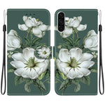 Samsung Galaxy A37 5G / A36 5G Plånboksfodral Flip Stand Mönstertryck PU-läder mobilskal med Handledsrem