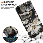 For Samsung Galaxy S25 FE Wallet Case Flip Stand Pattern Printing PU Leather Phone Cover with Wrist Strap