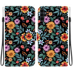 For Samsung Galaxy S25 FE Wallet Case Flip Stand Pattern Printing PU Leather Phone Cover with Wrist Strap