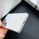 For Samsung Galaxy S24 Ultra Magnetic Case with Detachable Kickstand Grid Texture Tech Fabric Coated PC + TPU Phone Cover