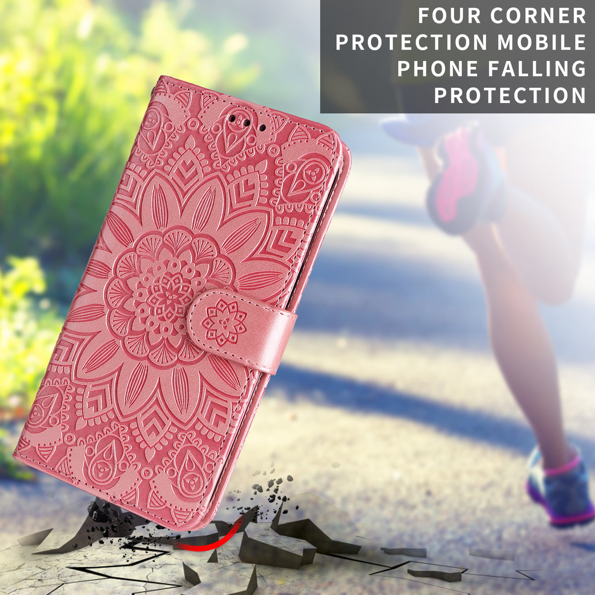 For Honor X7e 4G / Honor Play 80 Plus 5G / Honor X6e 4G Case Sunflower Imprint Leather Wallet Phone Cover