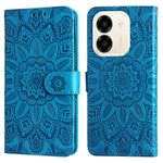 For Honor X7e 4G / Honor Play 80 Plus 5G / Honor X6e 4G Case Sunflower Imprint Leather Wallet Phone Cover