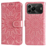 For Huawei nova 16 SE 5G Case Sunflower Imprint Leather Wallet Phone Cover