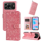 For Huawei nova 16 SE 5G Case Sunflower Imprint Leather Wallet Phone Cover