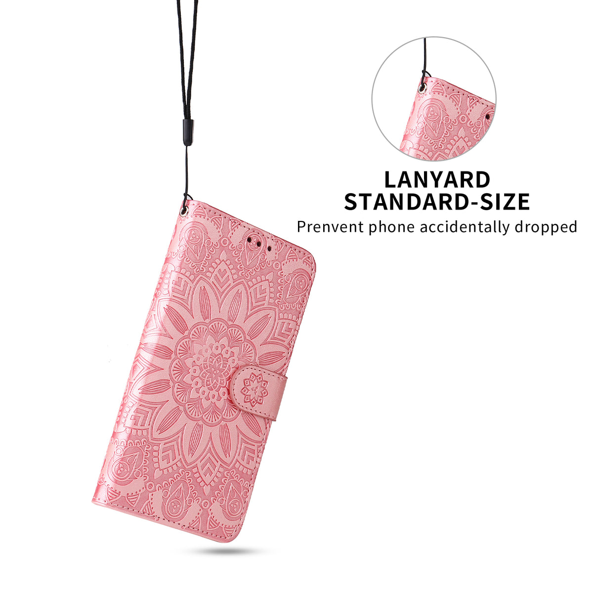 For Huawei nova 16 SE 5G Case Sunflower Imprint Leather Wallet Phone Cover