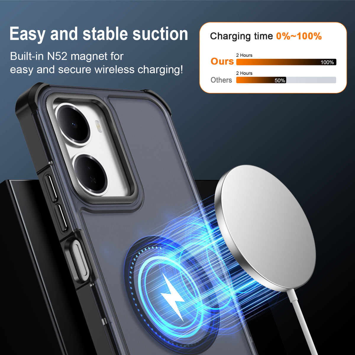 For Xiaomi Redmi 15a 5G Magnetic Case Electroplated Frame Skin-touch TPU+PC Phone Cover