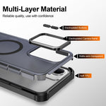 For Xiaomi Redmi 15a 5G Magnetic Case Electroplated Frame Skin-touch TPU+PC Phone Cover