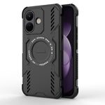 WANLONFENG för Xiaomi Redmi Note 17 Pro 5G magnetiskt skal DJ-serien PC TPU mobilskal med 2 st härdat glasfilm