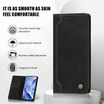 Samsung Galaxy A36 5G / Galaxy A56 5G / Galaxy A37 5G skal magnetisk stängning plånboksfodral TPU PU-läder mobilskal