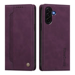 Samsung Galaxy A36 5G / Galaxy A56 5G / Galaxy A37 5G skal magnetisk stängning plånboksfodral TPU PU-läder mobilskal