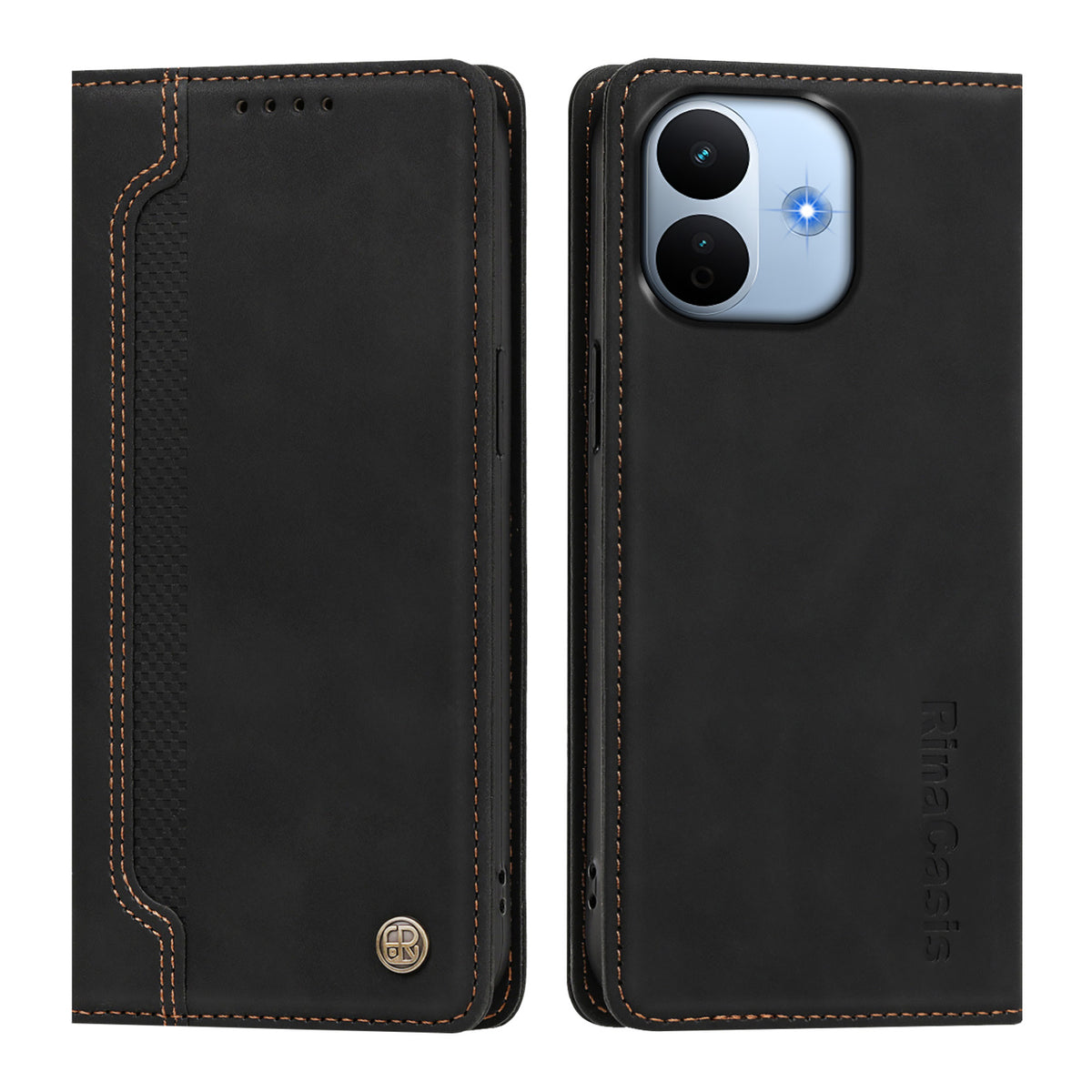 Xiaomi Redmi Note 17 Pro Max 5G / Xiaomi Redmi Note 17 Pro+ 5G-skal Magnetisk stängning Plånboksfodral TPU PU-läder mobilskal