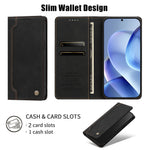 Samsung Galaxy A18 4G / A18 5G / A17 4G / A17 5G / A26 5G skal magnetisk stängning plånboksfodral TPU PU-läder mobilskal
