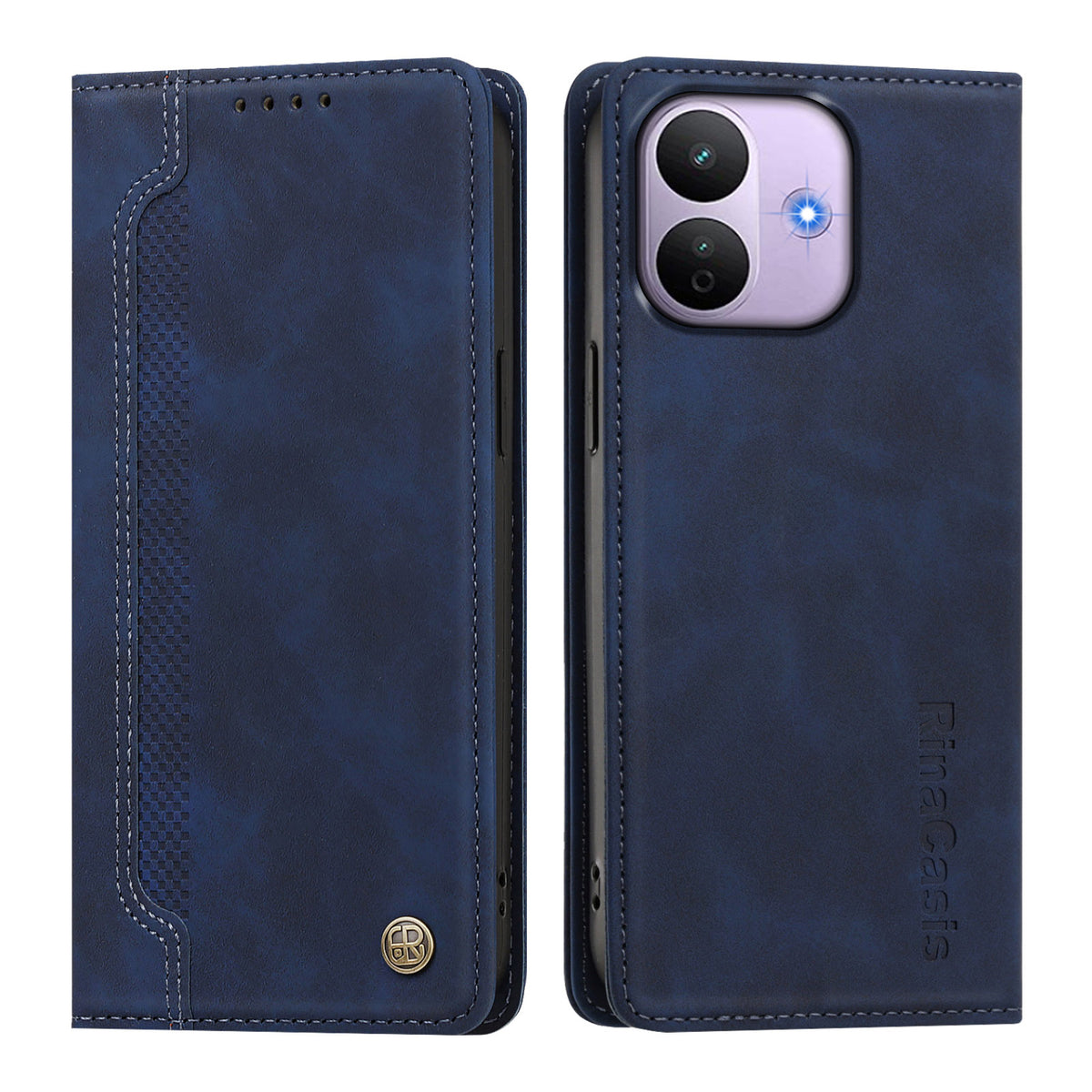 Xiaomi Redmi Note 17 Pro 5G-skal Magnetisk stängning Plånboksfodral TPU PU-läder mobilskal