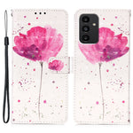 Samsung Galaxy A54 5G Läderfodral 3D-mönstertryck Plånboksfodral med rem