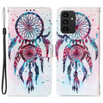 Samsung Galaxy A54 5G Läderfodral 3D-mönstertryck Plånboksfodral med rem