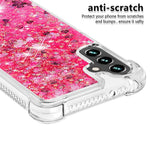 Til Samsung Galaxy A54 5G TPU Cover Glitter Drivsand Stødsikker Telefon Bagcover