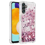 Til Samsung Galaxy A54 5G TPU Cover Glitter Drivsand Stødsikker Telefon Bagcover