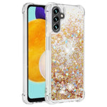 Til Samsung Galaxy A54 5G TPU Cover Glitter Drivsand Stødsikker Telefon Bagcover