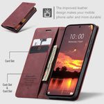 CASEME for Xiaomi Redmi Note 17 Pro 5G Wallet Case  013 Series PU Leather Phone Cover Stand