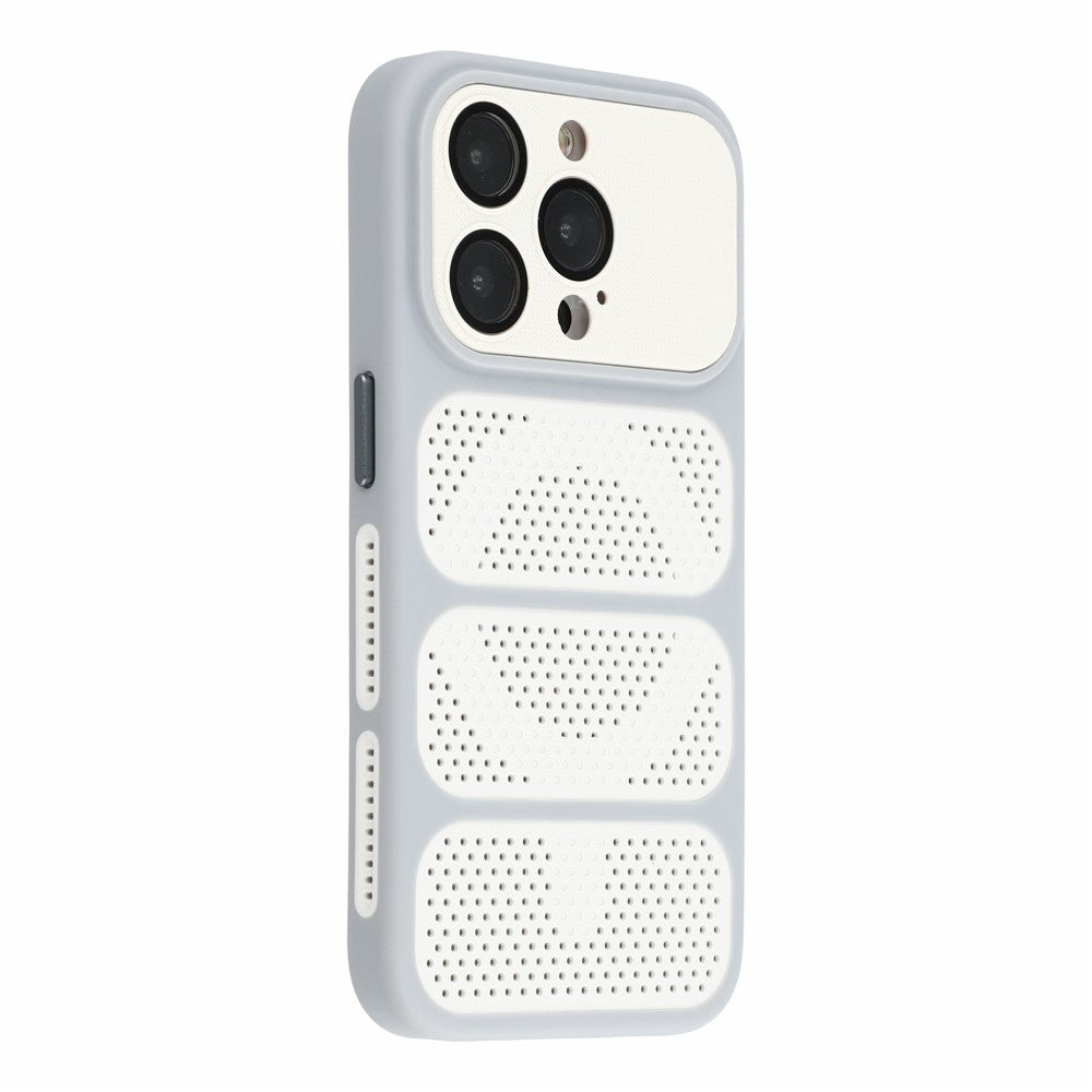 iPhone 13 Pro Max-skal kompatibelt med MagSafe trippelventilerat kylande PC+TPU-mobilskal
